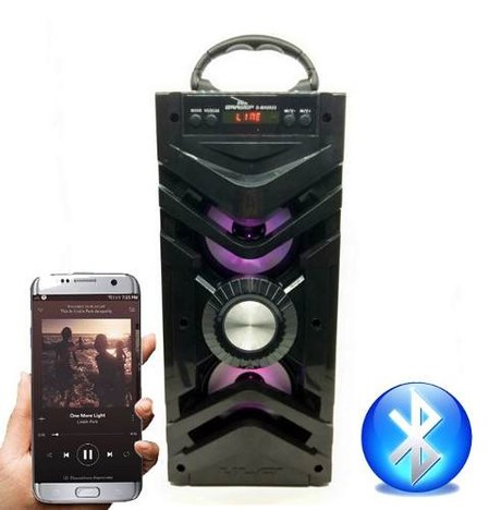 Caixa de Som Bluetooth Portátil Rádio Fm Micro Sd Dbh2023