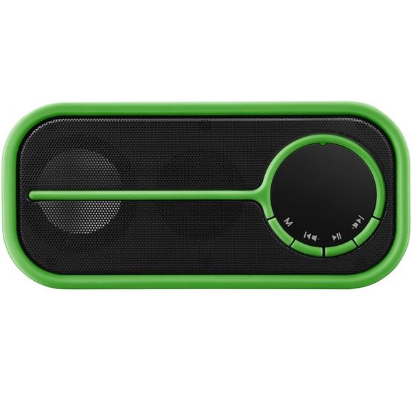 Caixa de Som Bluetooth Pulse Color Series Verde SP208 - Multilaser