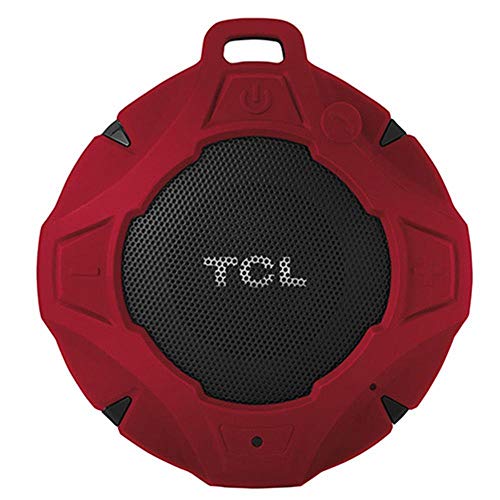 Caixa de Som Bluetooth TCL BS05B à Prova D Água 5W Vermelha