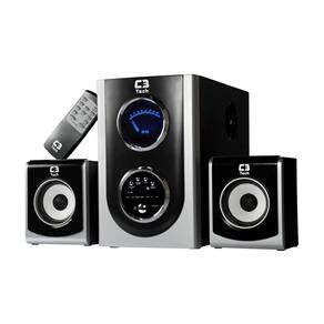 Caixa de Som C3 Tech C5571 Speaker 2.1 28W RMS com Subwoofer