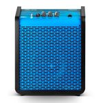 Caixa de Som Frahm Chroma Battery App Azul - 100w - Usb - Bluetooth - Rádio Fm - Controle Remoto - B