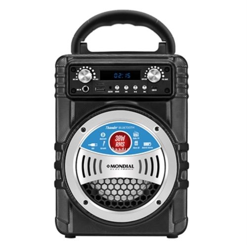 Caixa de Som Mp3 Bluetooth Wireliss Rádio Usb P2 Aux Sd Novo