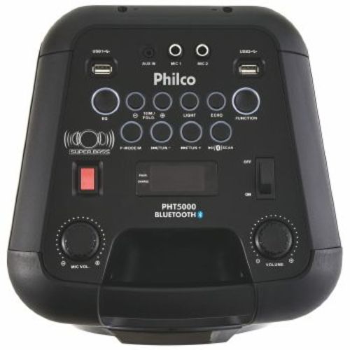 Caixa de Som Philco 150w Bateria USB Fm Bluetooth - Pht5000