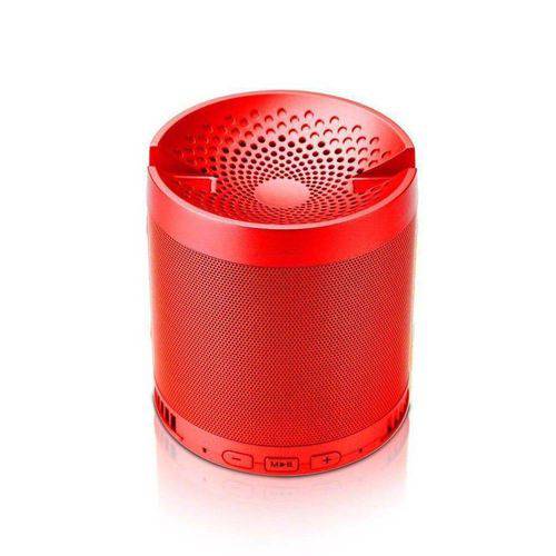 Caixa de Som Portátil Bluetooth Hf-q3 Vermelho