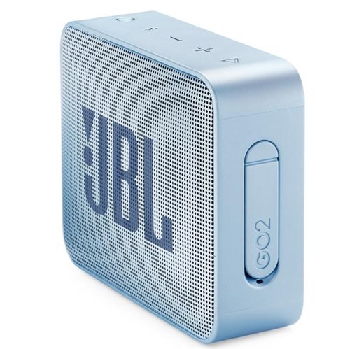 Caixa de Som Portátil Bluetooth Jbl Go 2 - Azul Claro