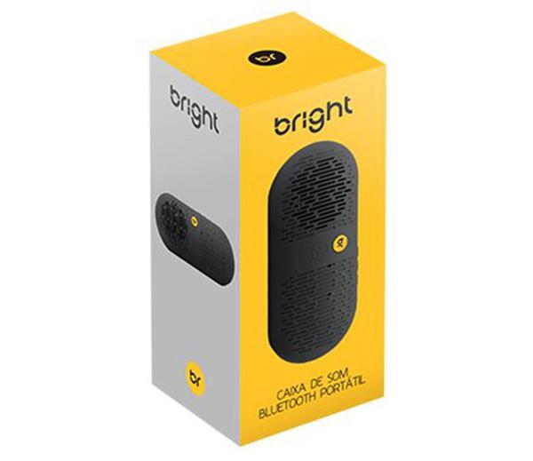 Caixa de Som Portátil - Bluetooth/USB/SD Bright 0504