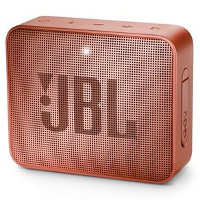 Caixa de Som Portátil Go 2 Bronze JBL com Bluetooth e à Prova D´Água