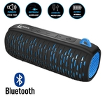 Caixa De Som Portátil Lenoxx Speaker Antirespingo Bt502 Azul 15W
