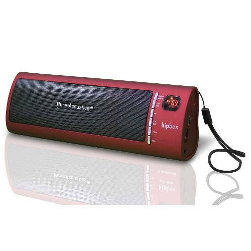Caixa de Som Portátil Vermelha Mod. Hipbox - Pure Acoustics