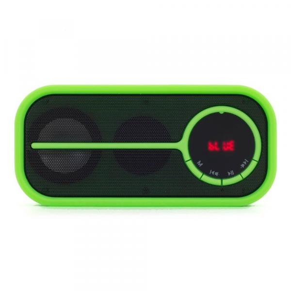 Caixa de Som Pulse Bluetooth Color Series Verde - SP208 - Multilaser