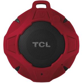 Caixa de Som TCL BS05, Bluetooth, USB, a Prova D`água, 5W RMS, Hands Free - Vermelho