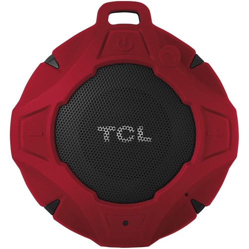 Caixa de Som TCL Bs05 Bluetooth USB a Prova D'água 5w Rms Hands Free Vermelho