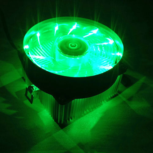 Caixa do computador 12V silencioso CPU de 3 pinos de refrigeração LED Lighting Fan cooler dissipador de calor CPU