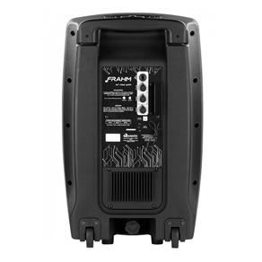 Caixa FRAHM CF 700 APP 10"+ Driver 350RMS BT/ USB/ FM Bateria Interna