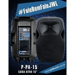 Caixa JWL Acústica amplificada P-PA-15