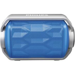 Caixa Multimidia 2,8W Wireless/Bluetooth/Microfone/Prova D`Agua Bt2200A/00 Azul Philips