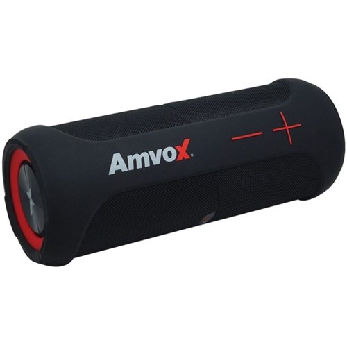 Caixa Som Amplificada Amvox 2 em 1 20W Duo X - Preta
