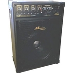 Caixa Som Amplificada Multiuso 100W 12" 2Microfones Instrumento MP800