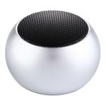 Caixinha Som Bluetooth Tws Metal Amplificada Mini Speaker 3w Prata