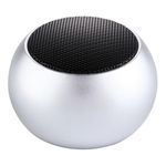 Caixinha Som Bluetooth Tws Metal Amplificada Mini Speaker 3w Prata
