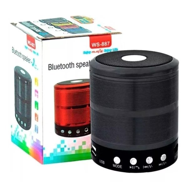 Caixinha Som Mini Portátil Bluetooth Mp3 Fm Sd Usb - Altomex