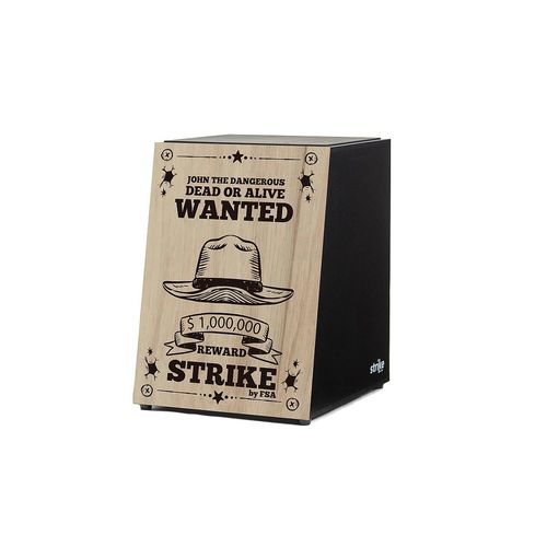 Cajon Eletroacústico com Captação Wanted Strike Series FSA SK-5018