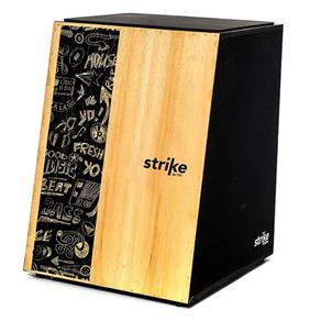 Cajon FSA Acústico SK4001 Music Strike Series Estilos Musicais