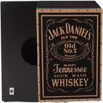 Cajon Inclinado Elétrico Estampa Jack Daniel's + Capa Bag