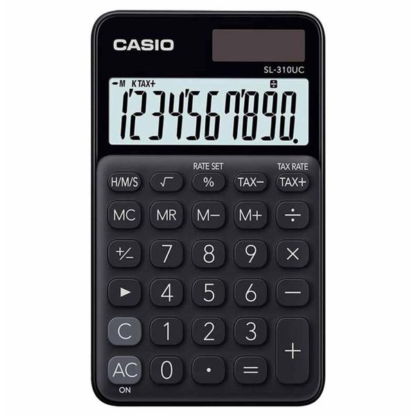 Calculadora Bolso 10 Digitos Preta Sl-310uc-bk / Un / Casio
