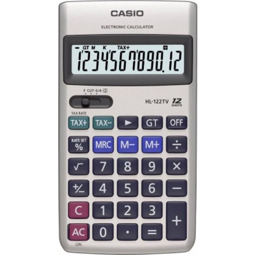 Calculadora Casio Hl-122tv 12 Dig Portatil