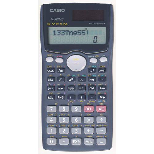 Calculadora Científica Casio Fx-991ms 401 Funções