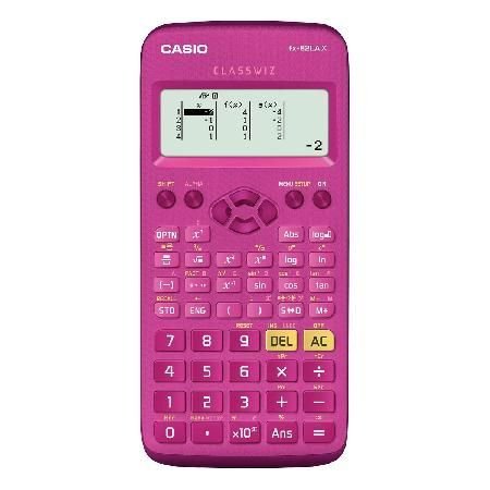 Calculadora Cientifica com 274 Funcoes FX-82LAX-PK Rosa Casio