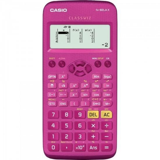 Calculadora Cientifica FX82LAX Rosa Casio
