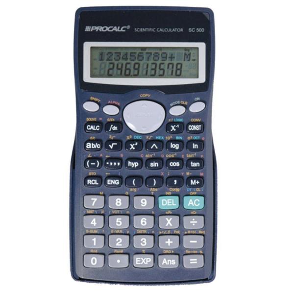Calculadora Científica Procalc SC500 com 401 Funções