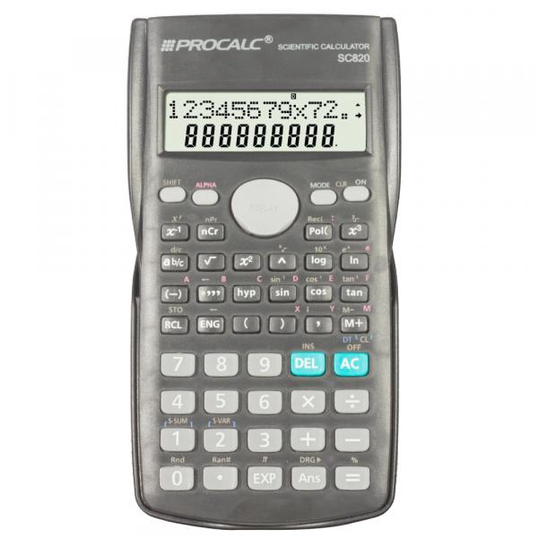 Calculadora Cientifica SC820 240 Funções - Procalc
