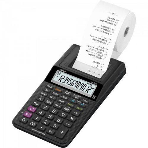 Calculadora com Bobina 12 Dígitos Hr-8rc-we-b-dc Preta Casio