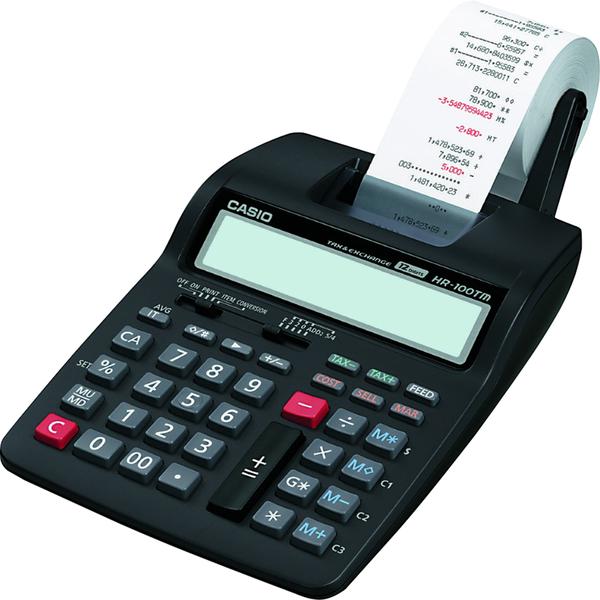 Calculadora com Bobina 12 Dígitos 2 Lin/Seg HR100TM - Casio - Casio