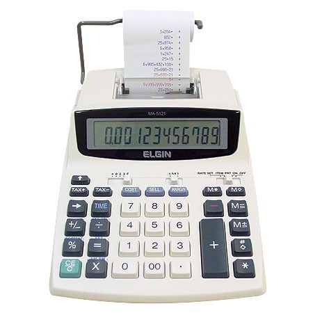 Calculadora com Bobina Elgin Ma-5121