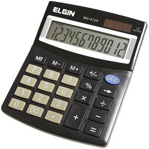Calculadora de 12 Dígitos MV-4124 - Elgin