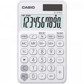 Calculadora de Bolso 10 Dígitos Sl310Uc Branca Casio