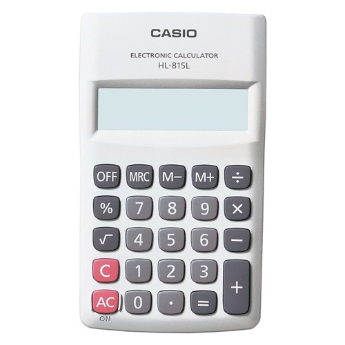 Calculadora de Bolso 8 Dígitos Hl-815L-We-S4-Dp Branca
