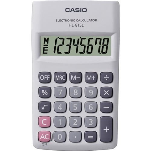 Calculadora de Bolso 8 Digitos Hl815l Branca Casio