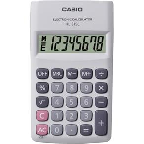 Calculadora de Bolso 8 Digitos HL815L Branca Casio