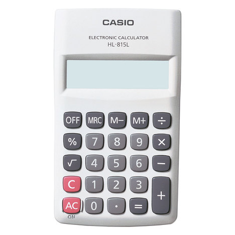 Calculadora de Bolso Hl-815L-We-S4-Dp Branca