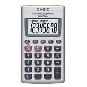 Calculadora Casio de Bolso Vertical, Visor 8 Dí­gitos HL-820VA - CASIO