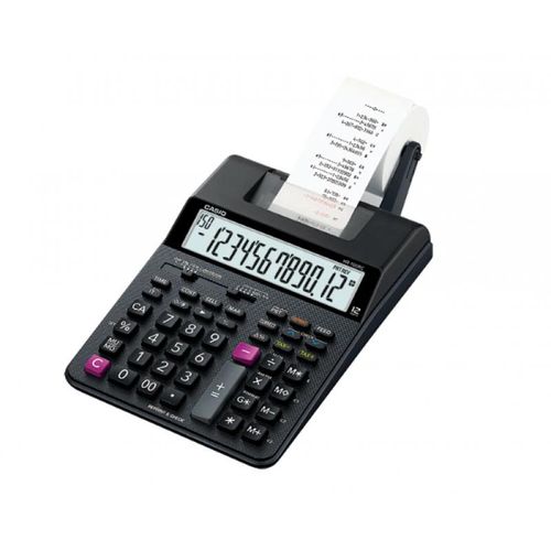 Calculadora de Impressão 12 Dígitos Casio HR-100RC-BK