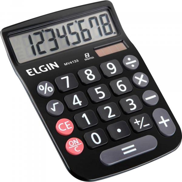 Calculadora de Mesa 8 Digitos MV 4133 Preto ELGIN