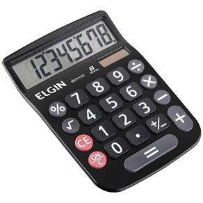 Calculadora de Mesa Elgin MV4133 12 Dígitos Visor LCD Preta