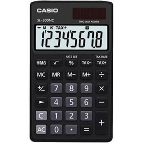 Calculadora Dig Portatil Sl-300nc-bk - Casio