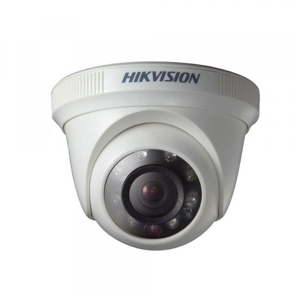 Câmera 4.0 Dome Plástico Hikvision DS-2CE56C0T-IRPF 2.8 1Mp 4 em 1